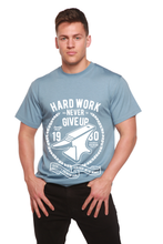 Load image into Gallery viewer, Hard Work Anvil Men's Bamboo Viscose/Organic Cotton Short Sleeve Graphic T-Shirt