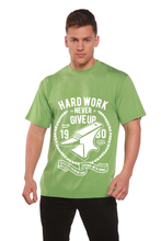 Load image into Gallery viewer, Hard Work Anvil Men's Bamboo Viscose/Organic Cotton Short Sleeve Graphic T-Shirt