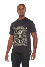 将图片加载到图库查看器,Hard Worker Men's Bamboo Viscose/Organic Cotton Short Sleeve Graphic T-Shirt