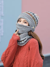 将图片加载到图库查看器,Hat Winter Mask balaclava Hat for girls Scarf Thick Warm Fleece Inside Knitted Hat Thick Mask Warm Full Face Scarf Winter Hats Hiking Face Scarf Balaclava Helmet Liner Cap Soft Sport Reusable Headgear Winter Fishing Warm Mask