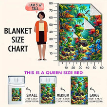 将图片加载到图库查看器,HD Digital Print Flannel Throw Blanket