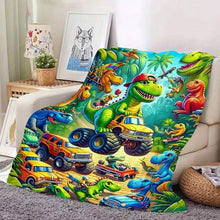 将图片加载到图库查看器,HD Digital Print Flannel Throw Blanket
