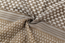 Load image into Gallery viewer, Headscarf Hijab Man Arabic Cotton Hijab Burqa Palestine Keffiyeh Scarf Arabian Islamic Clothing Men Muslim Hijab Wrap Pattern of Arab Shemagh Keffiyeh Men Arab Kufiyah Keffiyeh Arabic Muslim Head Wrap Men Scarf Shawl