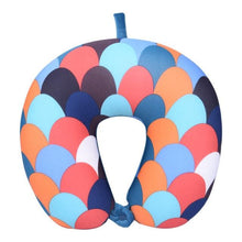 Load image into Gallery viewer, Health Care Cushion Airplane Flight Foam Particles Pillow For Travel Bohemia Beach U-Shaped Pillow Nanoparticles Neck Support Headrest Beach U Pillow Nanoparticles Neck Support Headrest Health Care Cushion Airplane Flight
