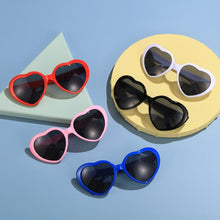 Load image into Gallery viewer, Heart Effect Diffraction Glasses That Turn Lights into Hearts Shaped Love Effects Glasses Watch The Lights Change to Heart Shape At Night Diffraction Glasses For Unisex Sunglasses