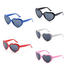 Load image into Gallery viewer, Heart Effect Diffraction Glasses That Turn Lights into Hearts Shaped Love Effects Glasses Watch The Lights Change to Heart Shape At Night Diffraction Glasses For Unisex Sunglasses