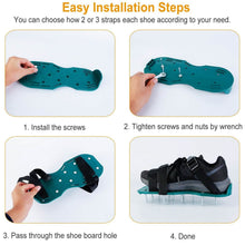 Load image into Gallery viewer, Heavy Duty Lawn Aerator Shoes with Adjustable Straps