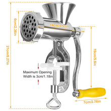 Load image into Gallery viewer, Heavy Duty Manual Meat Grinder