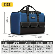 Load image into Gallery viewer, Heavy Duty Tool Bag With Wide Mouth