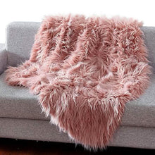 Load image into Gallery viewer, Heavy Faux Fur Throw Blanket – Assorted Styles
