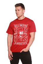 Load image into Gallery viewer, Hell Razors Men's Bamboo Viscose/Organic Cotton Short Sleeve Graphic T-Shirt