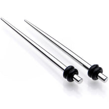 Load image into Gallery viewer, 9 Piece Ear Stretching Kit in Stainless Steel Set of 2