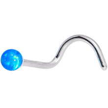 Load image into Gallery viewer, Multi Color 2.5mm Synthetic Opal Ball Left Nose Screw 4 Pack Set