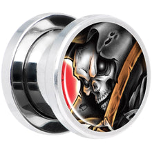 Load image into Gallery viewer, Wake the Dead Grim Reaper Halloween Plug Set 5mm to 16mm