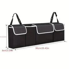 将图片加载到图库查看器,High Capacity Car Boot Back Seat Trunk Storage Bag