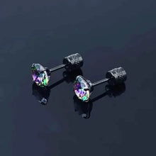 Load image into Gallery viewer, High-End Synthetic Zirconia Earrings