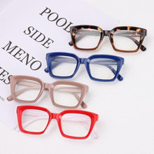 将图片加载到图库查看器,High Quality Fashion Square Frame Reading Glasses Men Women Fashion Oversized Frame High-definition Presbyopia Eyeglasses For Men And Women Diopter 0~+ 3.00