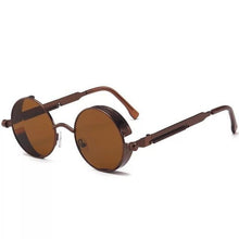 Load image into Gallery viewer, High Quality Metal Circle Frame Luxury & Designer High Quality Sunglasses For Men and Women New Retro Style Round Shape Metal Frame Sunglasses UV400