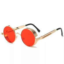 Load image into Gallery viewer, High Quality Metal Circle Frame Luxury & Designer High Quality Sunglasses For Men and Women New Retro Style Round Shape Metal Frame Sunglasses UV400
