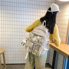 Load image into Gallery viewer, High Quality Nylon Large Capacity Waterproof Backpack For Female And Girls - Trendy College/Schoolbag