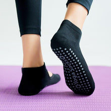 Load image into Gallery viewer, High Quality Pilates Socks Anti-Slip Breathable Backless Yoga Socks Ankle Ballet Dance Sports Socks for Women Fitness