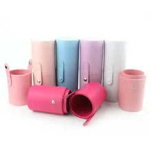 Load image into Gallery viewer, High Quality PU Leather Makeup Storage Holder Cosmetic Cup Case Box for Makeup Brush Pen