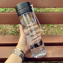 Load image into Gallery viewer, High Quality Water Bottle 800ML Tour Outdoor Sport Leak Proof Seal School Water Bottles Drinkware BPA Free Plastic Sport Water Bottle Large Capacity Outdoor Matte Water Bottle