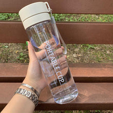 Load image into Gallery viewer, High Quality Water Bottle 800ML Tour Outdoor Sport Leak Proof Seal School Water Bottles Drinkware BPA Free Plastic Sport Water Bottle Large Capacity Outdoor Matte Water Bottle