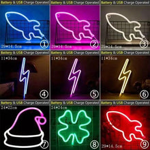 将图片加载到图库查看器,High Quality Wholesale LED Neon Night Light Sign Wall Art Sign Night Lamp Xmas Birthday Gift Wedding Party Wall Hanging Neon Lamp Home Decor