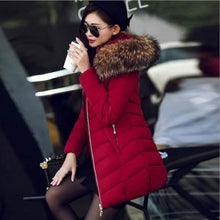 Load image into Gallery viewer, High Quality Winter Down Jacket Women Long Coat Warm Clothes
