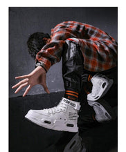 Load image into Gallery viewer, High Top Red Bottom Trend Sneakers For Men Hip Hop Casual Men's Sport High Quality Sneakers Breathable Lightweight Red Basketball Luxury Fashion Running Sneakers