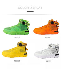 Load image into Gallery viewer, High Top Red Bottom Trend Sneakers For Men Hip Hop Casual Men's Sport High Quality Sneakers Breathable Lightweight Red Basketball Luxury Fashion Running Sneakers