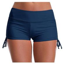 Load image into Gallery viewer, High Waist Bikini Bottoms Women's High Waisted Shorts Swim Bottoms Full Coverage Bikini Swimsuit Bottom For Women Swimming Panties Ladies Summer Fashion Solid Bikinis Swim Shorts Bottom Women's Swimsuit