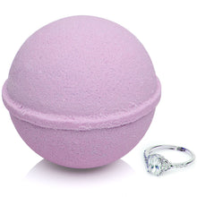 将图片加载到图库查看器,Hibiscus Bath Bomb with Jewelry Ring Inside
