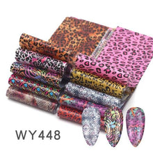 Load image into Gallery viewer, Holographic Nail Foil Transfer Set Sticker Decal Nail Art Foils Designer Marble Nail Decoration Sliders Wraps Manicure Women Kids Girls Manicure Decoration Nail Art Supplies 3D Self-Adhesive Nail Decals Designer Nail Stickers for Acrylic Nails