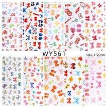 Load image into Gallery viewer, Holographic Nail Foil Transfer Set Sticker Decal Nail Art Foils Designer Marble Nail Decoration Sliders Wraps Manicure Women Kids Girls Manicure Decoration Nail Art Supplies 3D Self-Adhesive Nail Decals Designer Nail Stickers for Acrylic Nails