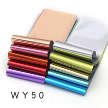 Load image into Gallery viewer, Holographic Nail Foil Transfer Set Sticker Decal Nail Art Foils Designer Marble Nail Decoration Sliders Wraps Manicure Women Kids Girls Manicure Decoration Nail Art Supplies 3D Self-Adhesive Nail Decals Designer Nail Stickers for Acrylic Nails