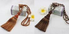 将图片加载到图库查看器,Home Decoration Polyester Tassel Tiebacks Curtain Holder Handmade Tassel Curtain Rope Holdback Window Drape Hanging Ball Tassels Curtains Buckle Sling Binding Lantern Tiebacks Handcrafted Braided Curtain Holdbacks Window Home Decor 55-90cm