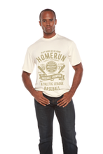 Load image into Gallery viewer, Homerun Baseball Men's Bamboo Viscose/Organic Cotton Short Sleeve Graphic T-Shirt