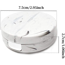 Load image into Gallery viewer, Honbay Fashion Marble Contact Lens Case with Mirror