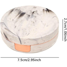 Load image into Gallery viewer, Honbay Fashion Marble Contact Lens Case with Mirror