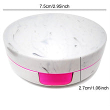 Load image into Gallery viewer, Honbay Fashion Marble Contact Lens Case with Mirror