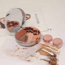 Load image into Gallery viewer, Honbay Fashion Marble Contact Lens Case with Mirror