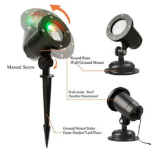 Load image into Gallery viewer, Hot Outdoor Indoor Waterproof Green & Red Laser Projector Light