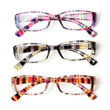Load image into Gallery viewer, Hot Unisex Reading Glasses Print Glasses Frame Presbyopic Lens Retro Magnifier Diopter Eyeglasses Eyewear Vision Care And Spring Hinge Comfort Readers Plastic Sun Readers