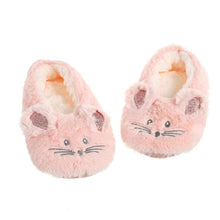 将图片加载到图库查看器,House Slipper Women Winter Non Skid Indoor Fur Cotton Warm Plush Home Fluffy Mouse Ears Memory Foam House Slippers Cozy Cute Animal Home Slipper For Women
