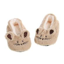 将图片加载到图库查看器,House Slipper Women Winter Non Skid Indoor Fur Cotton Warm Plush Home Fluffy Mouse Ears Memory Foam House Slippers Cozy Cute Animal Home Slipper For Women