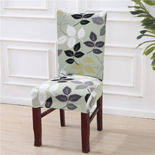 Load image into Gallery viewer, Housmife Printed Stretch Chair Cover Big Elastic Seat Chair Covers Slipcovers Restaurant Banquet Home Dining Party Decoration Stretch Spandex Removable Washable Anti-dust Seat Slipcover Protector for Hotel Office Ceremony Banquet