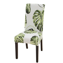 Load image into Gallery viewer, Housmife Printed Stretch Chair Cover Big Elastic Seat Chair Covers Slipcovers Restaurant Banquet Home Dining Party Decoration Stretch Spandex Removable Washable Anti-dust Seat Slipcover Protector for Hotel Office Ceremony Banquet
