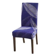 Load image into Gallery viewer, Housmife Printed Stretch Chair Cover Big Elastic Seat Chair Covers Slipcovers Restaurant Banquet Home Dining Party Decoration Stretch Spandex Removable Washable Anti-dust Seat Slipcover Protector for Hotel Office Ceremony Banquet